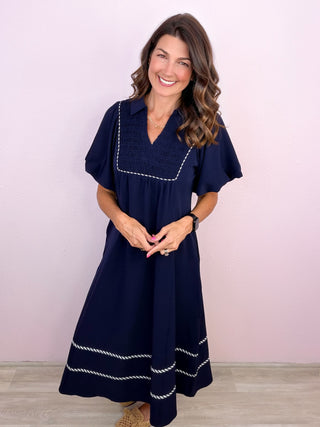 Graceful Days Midi Dress