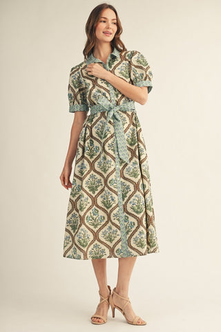 Curated Garden Midi Dress