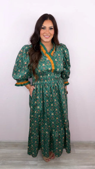 Grand Entrance Midi Dress