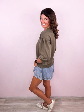 Obsessing Over It Denim Skort