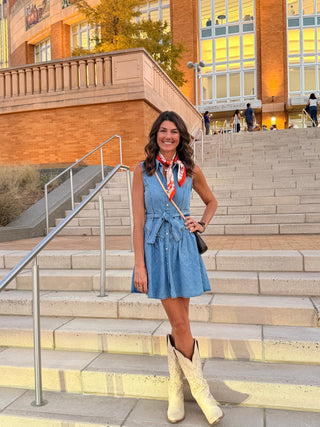 Effortless Beauty Denim Dress