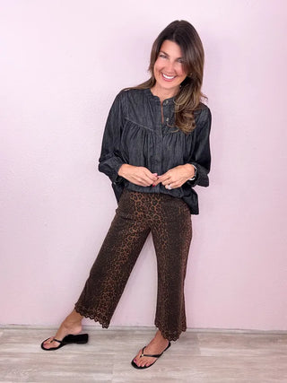 Updated Style Denim Top