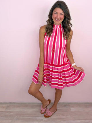 Happy Hour Dress (Pink)