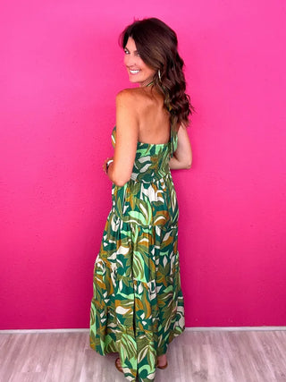 LMTD! Spring Fling Halter Neck Jumpsuit