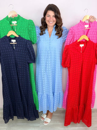 Meadow Whisper Midi Dress