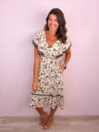 Refined Romance Midi Dress