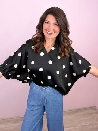 Classic Dot Blouse