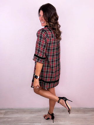 Harvest Check Dress
