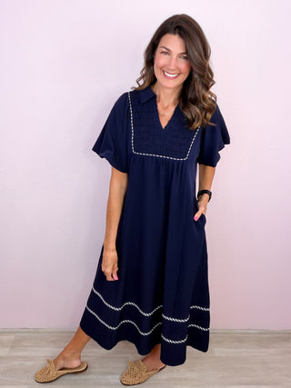 Graceful Days Midi Dress