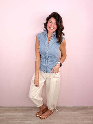 Effortless Days Drawstring Pants