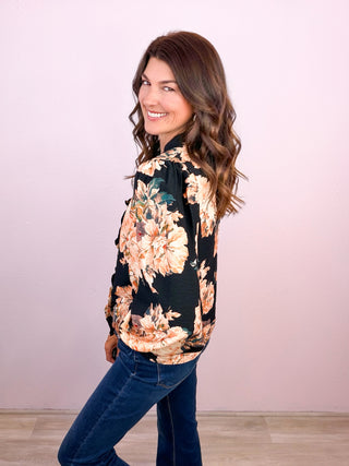 Golden Hour Blooms Top