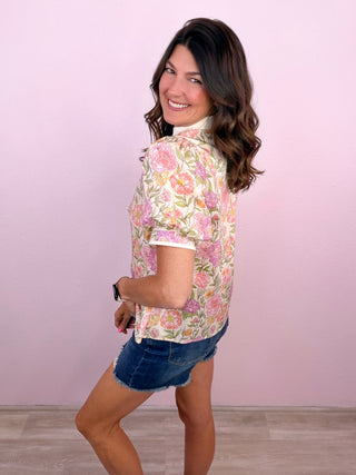 Feminine Charm Top