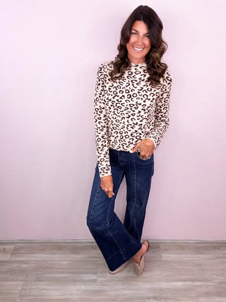 Chic Mode Sweater Knit Top