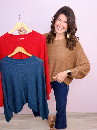 True Style Solid Sweater