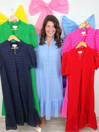 Meadow Whisper Midi Dress