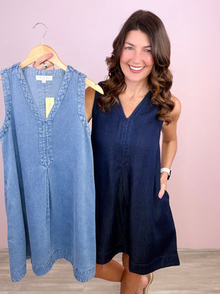 Blue Jean Beauty Dress