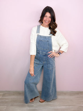 Effortless Agenda Denim Overalls