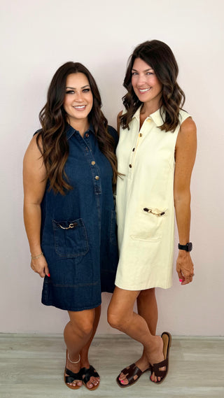 Easy Living Dress (Denim)