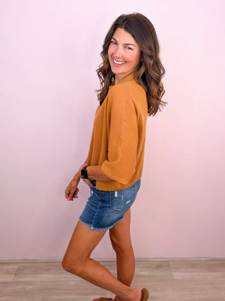 Quiet Luxury Top (Camel)
