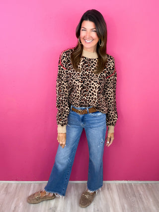 Wild for Winter Sweater Top - LIMITED!