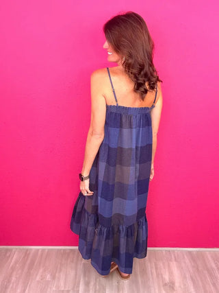 Cue The Charm Midi Dress