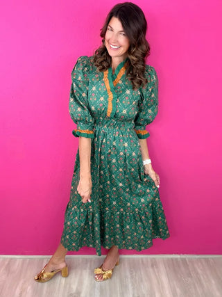 Grand Entrance Midi Dress