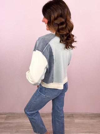 Better In Colorblock Pullover