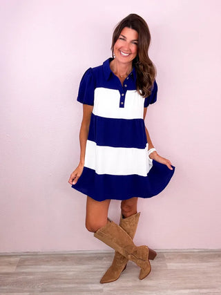 Sideline Sweetheart Dress
