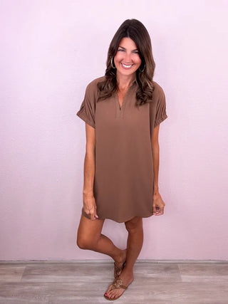 Some Solid Style Dress