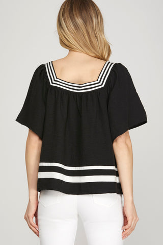 Everyday Rally Top (Black)