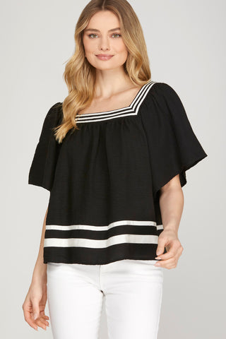 Everyday Rally Top (Black)