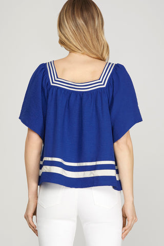 Everyday Rally Top (Royal)