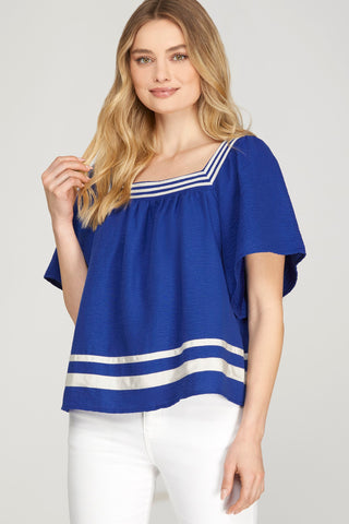 Everyday Rally Top (Royal)