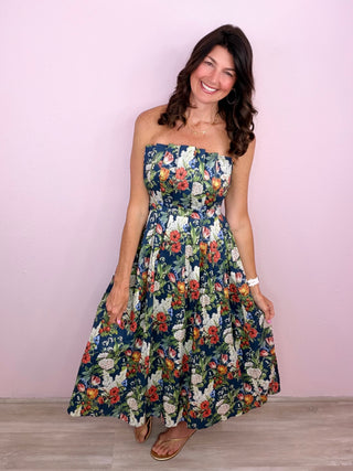 Garden Soirée Midi Dress