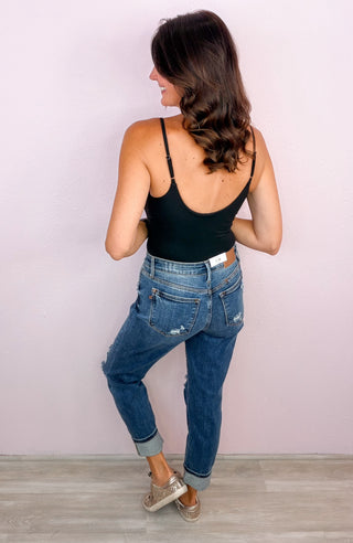 Judy Blue Destroyed Boyfriend Denim