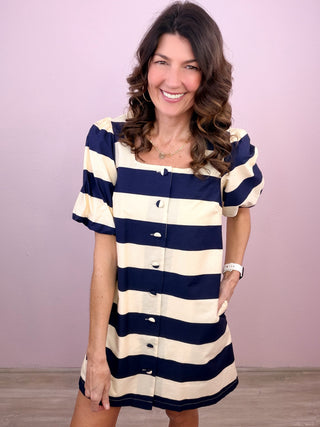 Playful Stripes Dress