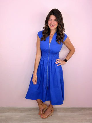 Confident & Classic Midi Dress