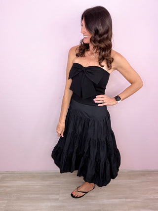 Everyday Dream Maxi Skirt (Black)