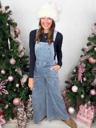 Effortless Agenda Denim Overalls