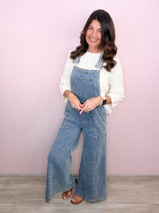 Effortless Agenda Denim Overalls