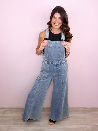 Effortless Agenda Denim Overalls