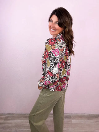 Afternoon Blooms Top