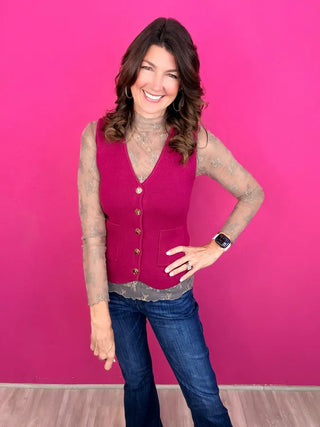 Boss Babe Knit Vest