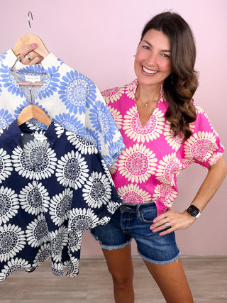 Coastal Medallion Top