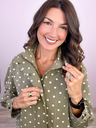 Dot & Dwell Jacket (Olive)