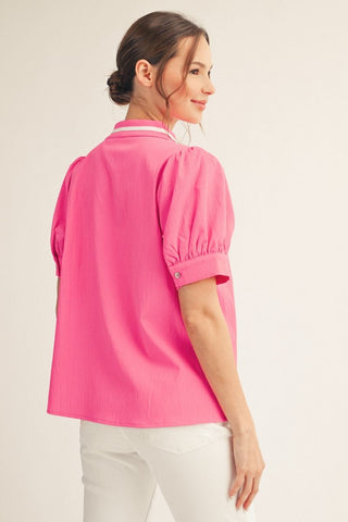 Signature Touch Top (Pink)