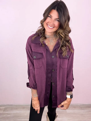 Oversized Fleece Shacket