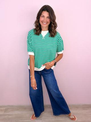 Casual Cutie Top (Green)