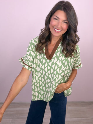 Wear It Well Top (Green)