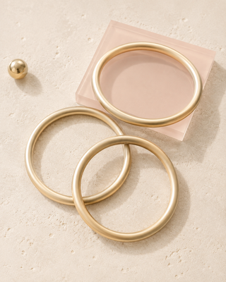 Everyday Bangle Set (Gold)